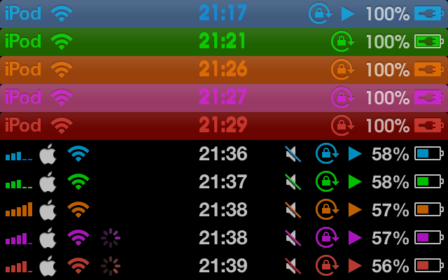 iOS 6 ColorfulStatusbar: Cydia theme...Δώστε χρώμα στην status bar - Φωτογραφία 6