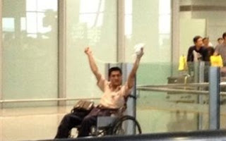 Άνδρας σε αναπηρικό καροτσάκι ο βομβιστής στο Πεκίνο - Φωτογραφία 1