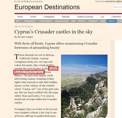 Άρθρο των Financial Times αναφέρει το ψευδοκράτος ως «τουρκική δημοκρατία της βόρειας Κύπρου» - Φωτογραφία 3