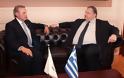 To Κυπριακό είναι η πρώτη προτεραιότητα της εθνικής μας πολιτικής, τόνισε ο Ευ. Βενιζέλος στη συνάντησή του με τον ΥΕΘΑ της Κύπρου Φ. Φωτίου