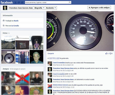 ΣΟΚ: Ο μηχανοδηγός του τρένου στην Ισπανία πανηγύριζε στο Facebook όταν έφτασε τα 200 χιλιόμετρα [photos] - Φωτογραφία 2