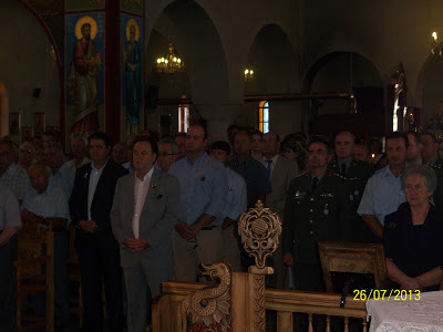 Παρουσία του Ανωτέρου Στρατιωτικού Διοικητή Φαρσάλων και Δκτή της 61 ΜΕ στις θρησκευτικές εκδηλώσεις της πόλης των Φαρσάλων,εις μνήμην της Αγίας Παρασκευής - Φωτογραφία 9