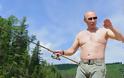 Ο Πούτιν ψάρεψε λούτσο 21 κιλών - Φωτογραφία 2