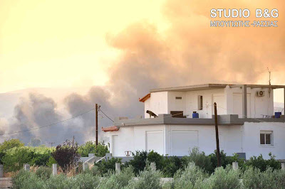 Φωτιά στη χωματερή της Νέας Κίου - Φωτογραφία 2