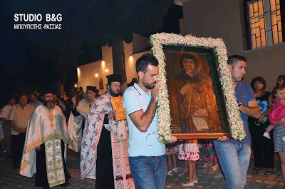 Η εορτή της Αγίας Παρασκευής στο ιστορικό εκκλησάκι στους πρόποδες του Παλαμηδίου - Φωτογραφία 6