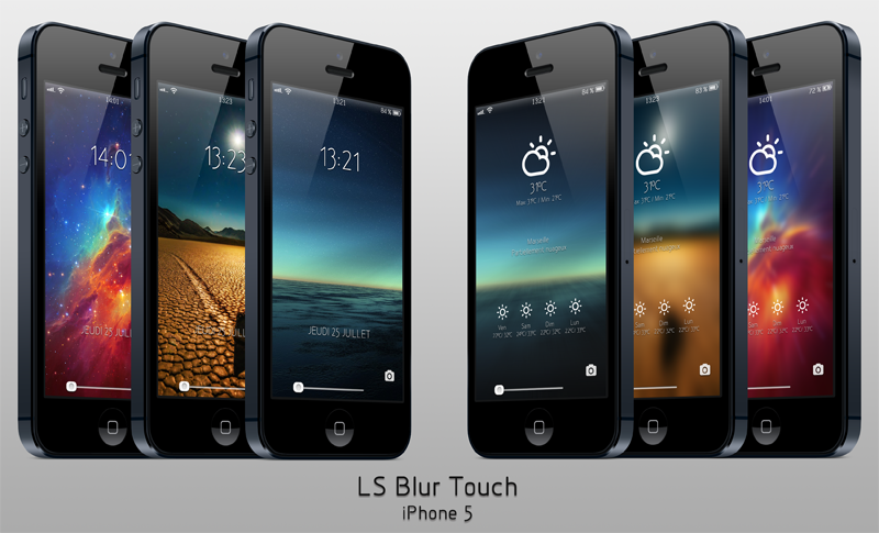 LS Blur Touch i5 : Cydia theme free...ένα δωρεάν διαδραστικό θέμα - Φωτογραφία 2