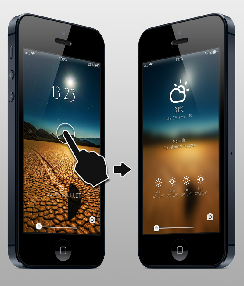 LS Blur Touch i5 : Cydia theme free...ένα δωρεάν διαδραστικό θέμα - Φωτογραφία 4