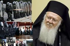 Αυτή τη στιγμή, επίθεση των αστυνομικών στην Ιερά Μονή Εσφιγμένου-Μοναχοί Ι.Μ. Εσφιγμένου: Έχει αναλογιστεί η κυβέρνηση, ότι θα ποτίσει με αίμα μοναχών, το χώμα του Αγίου Όρους;