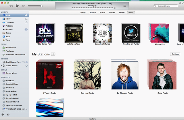 iTunes 11.1 Beta 1 με ενσωματωμένο ραδιόφωνο iTunes - Φωτογραφία 2
