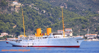 Στη Σκιάθο το Εθνικό πλοίο της Τουρκίας Savarona, που λειτουργούσε ως πλωτός oίκoς aνoχής - Φωτογραφία 1