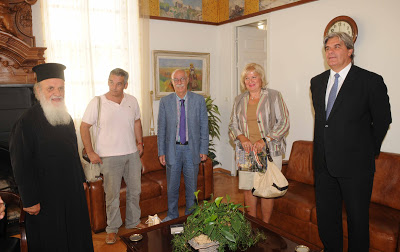 Πάτρα: Τον Πρέσβη της Σερβίας υπόδέχθηκε ο Δήμαρχoς - Φωτογραφία 2