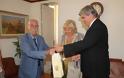 Πάτρα: Τον Πρέσβη της Σερβίας υπόδέχθηκε ο Δήμαρχoς - Φωτογραφία 1