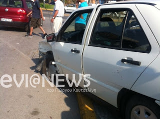 Χαλκίδα: Η μητέρα βγήκε από το τρακαρισμένο αυτοκίνητο αγκαλιά με τα δύο της τραυματισμένα παιδιά! - Φωτογραφία 1