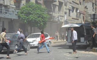 Επίθεση σε ερευνητικό κέντρο στη Δαμασκό - Φωτογραφία 1