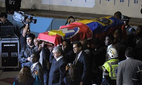 Πραγματοποιήθηκε η κηδεία του Μπενίτες στο Εκουαδόρ - Φωτογραφία 6