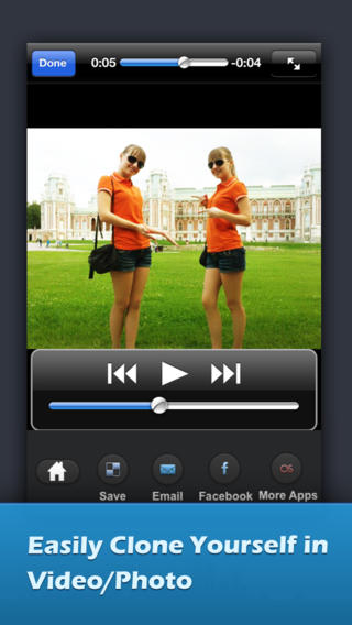 Split Lens 2-Clone Yourself in Video/Photo,Make illusion Video/Photo,+Filters&FX! : AppStore free - Φωτογραφία 3