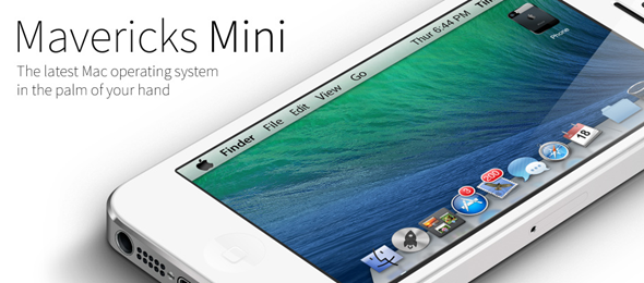 mavericks-mini: Ένα θέμα από τον νέο λειτουργικό των MAC στο iphone σας - Φωτογραφία 1