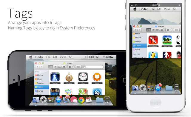 mavericks-mini: Ένα θέμα από τον νέο λειτουργικό των MAC στο iphone σας - Φωτογραφία 5