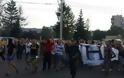 Συλλαλητήριο κατά της UEFA από οπαδούς της Μέταλιστ