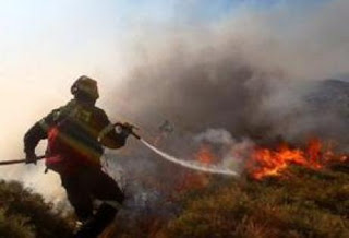 Ηλεία: Aνεξέλεγκτη ακόμα η μεγάλη πυρκαγιά στο Κλεινδιά - Και αεροπλάνα στη μάχη με τις φλόγες - Φωτογραφία 1