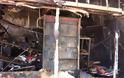 Εικόνες και βίντεο από την πυρκαγιά σε χρωματοπωλείο στο Περιστέρι - Από θαύμα σώθηκαν ιδιοκτήτης μαγαζιού και πελάτισσα - Φωτογραφία 5