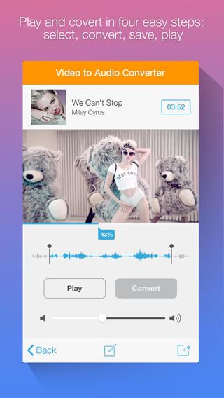 Audio from Video Extractor: AppStore free..για λίγες ώρες - Φωτογραφία 3