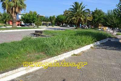 Εθελοντικός καθαρισμός πλατείας Γαλατά - Φωτογραφία 2
