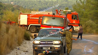 Φωτορεπορτάζ – Η φωτιά που καίει εκ νέου τα σωθικά της Ρόδου - Φωτογραφία 5