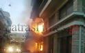 Πάτρα: Φωτιά σε ξυλουργείο - Ζημιές σε δύο διαμερίσματα - Κάηκαν τρία αυτοκίνητα - Φωτογραφία 4