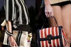 Stripes Alert! Οι ρίγες εισβάλουν στις καλοκαιρινές τσάντες