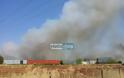 Μεγάλη φωτιά στη Ριτσώνα καίγεται εργοστασιο Μεγάλη καταστροφή - Φωτογραφία 4
