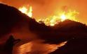 Mαίνεται η πυρκαγιά στην Καλιφόρνια