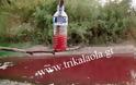 Απόβλητα μολύνουν τον ξεροπόταμο του Πηνειού ποταμού στο Διαλεχτό Τρικάλων [video] - Φωτογραφία 1