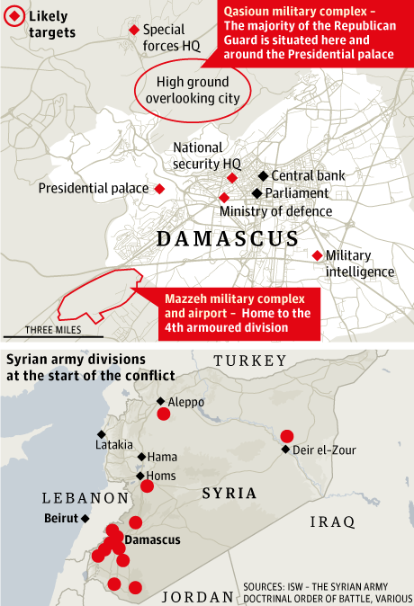 Guardian: Από πού θα ξεκινήσει η επίθεση στη Συρία - Ποιοι είναι οι πιθανοί στόχοι - Φωτογραφία 3