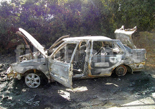 Φιλιατρά: Φωτιά κατέστρεψε κλεμμένο αυτοκίνητο στο Βόθωνα! - Φωτογραφία 1