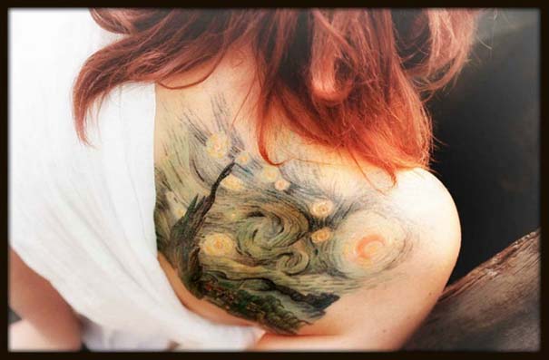 36 εκπληκτικά τατουάζ εμπνευσμένα από διάσημα έργα τέχνης - Φωτογραφία 14