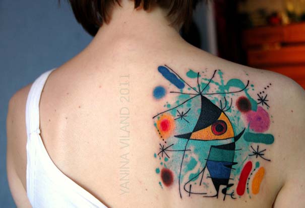 36 εκπληκτικά τατουάζ εμπνευσμένα από διάσημα έργα τέχνης - Φωτογραφία 16