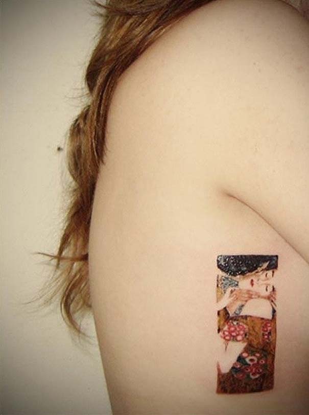 36 εκπληκτικά τατουάζ εμπνευσμένα από διάσημα έργα τέχνης - Φωτογραφία 20