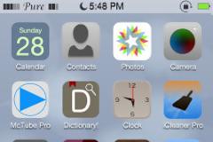 Pure iOS Pro: Cydia theme new free