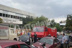 Βλάβη σε Πυροσβεστικό έξω από το Πανεπιστήμιο της Ξάνθης