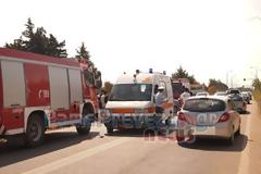 Πρέβεζα: Τροχαίο με ελαφρύ τραυματισμό πριν λίγο κοντά στα φανάρια στην Δροσιά