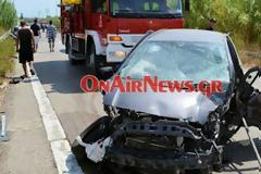 Τροχαίο στην εθνική οδό. Συγκλονιστικές εικόνες, 4 τραυματίες