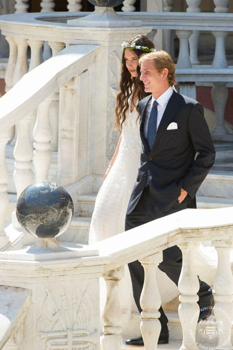 Andrea Casiraghi: O γοητευτικός πρίγκιπας του Μονακό παντρεύτηκε! Οι πρώτες φωτογραφίες - Φωτογραφία 3