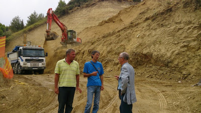 Πάτρα: Αυτοψία Δημαρά στα έργα στην Κανακάρη - Φωτογραφία 2