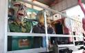 Πάτρα: Πέντε νταλίκες με κατασκευές του Πατρινού Kαρναβαλιού αναχώρησαν για τη ΔΕΘ