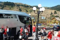 Έφτασε στο Καρπενήσι ο Ολυμπιακός! (photos)