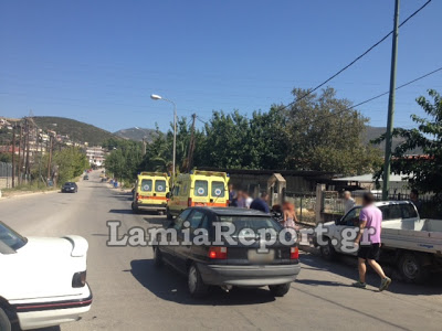 Λαμία: Τροχαίο με μηχανάκι στα Γαλανέικα - Φωτογραφία 4