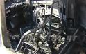 Κάηκε αυτοκίνητο του ΟΤΕ στην Λαμία [video]