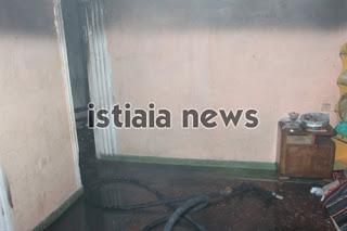 Ιστιαία: Το σπίτι μιας οικογένειας τυλίχθηκε στις φλόγες! - Φωτογραφία 1
