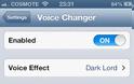 VoiceChanger :Cydia tweak new...πλέον διαθέσιμο